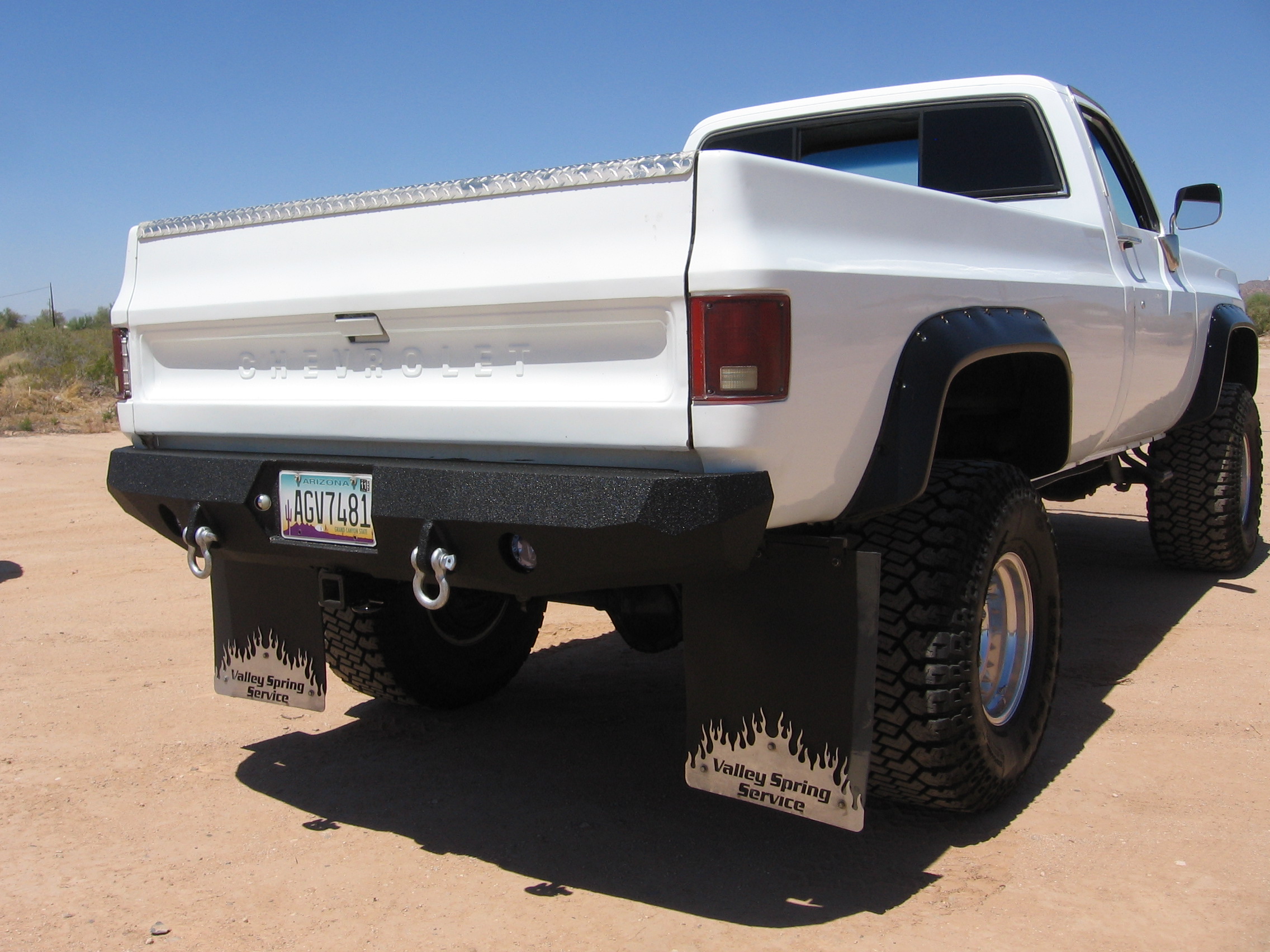 81-87 Chevrolet 1500 rear base bumper 81-87 Chevrolet 1500 rear base bumper