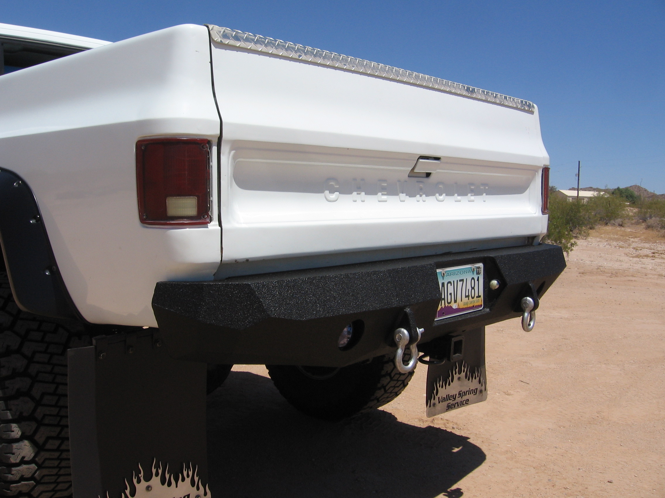 81-87 Chevrolet 1500 rear base bumper 81-87 Chevrolet 1500 rear base bumper