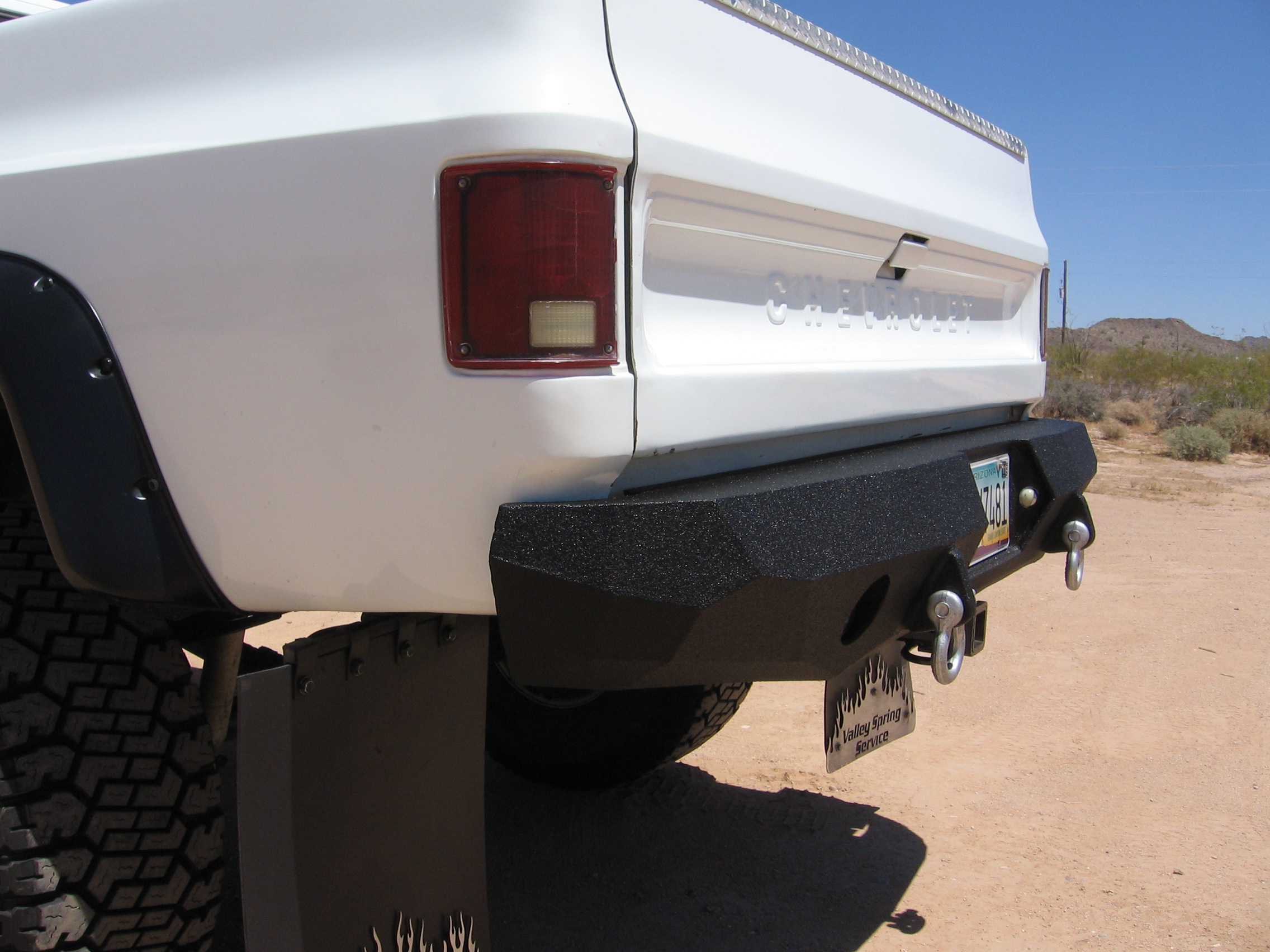81-87 Chevrolet 1500 rear base bumper 81-87 Chevrolet 1500 rear base bumper