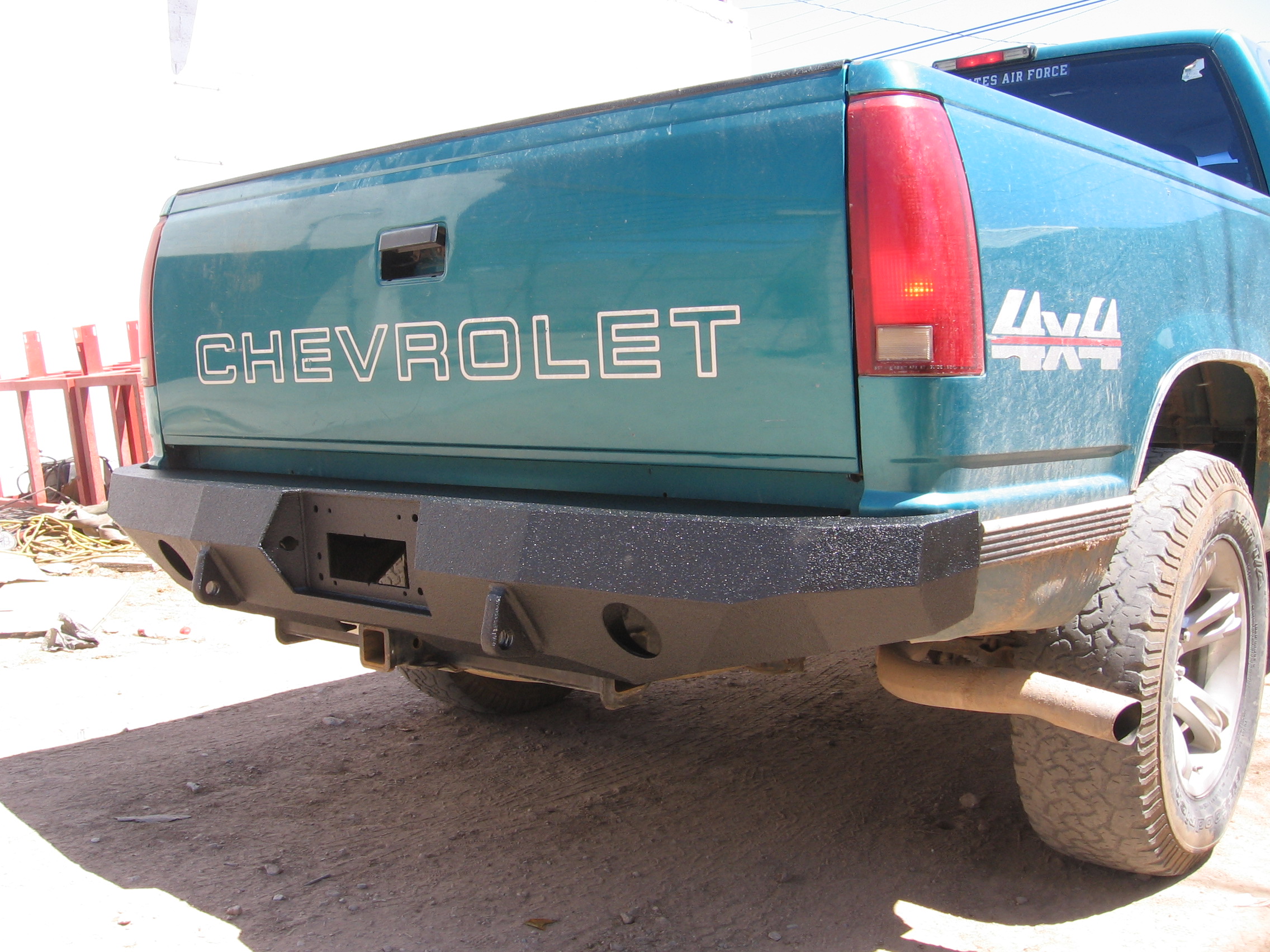88-98 Chevrolet 1500 Rear Base Bumper 88-98 Chevrolet 1500 Rear Base Bumper