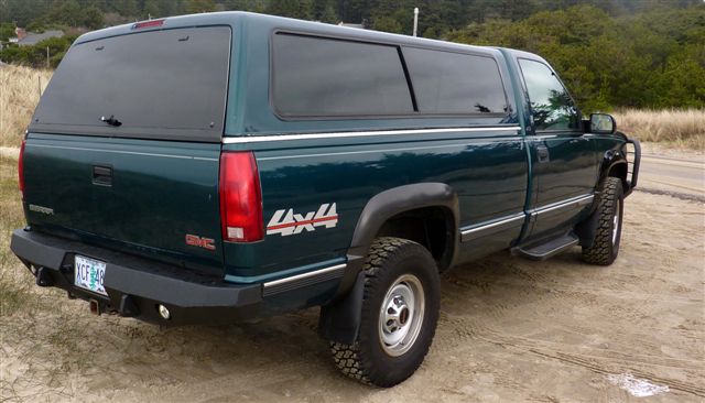 88-98 Chevrolet 1500 Rear Base Bumper 88-98 Chevrolet 1500 Rear Base Bumper