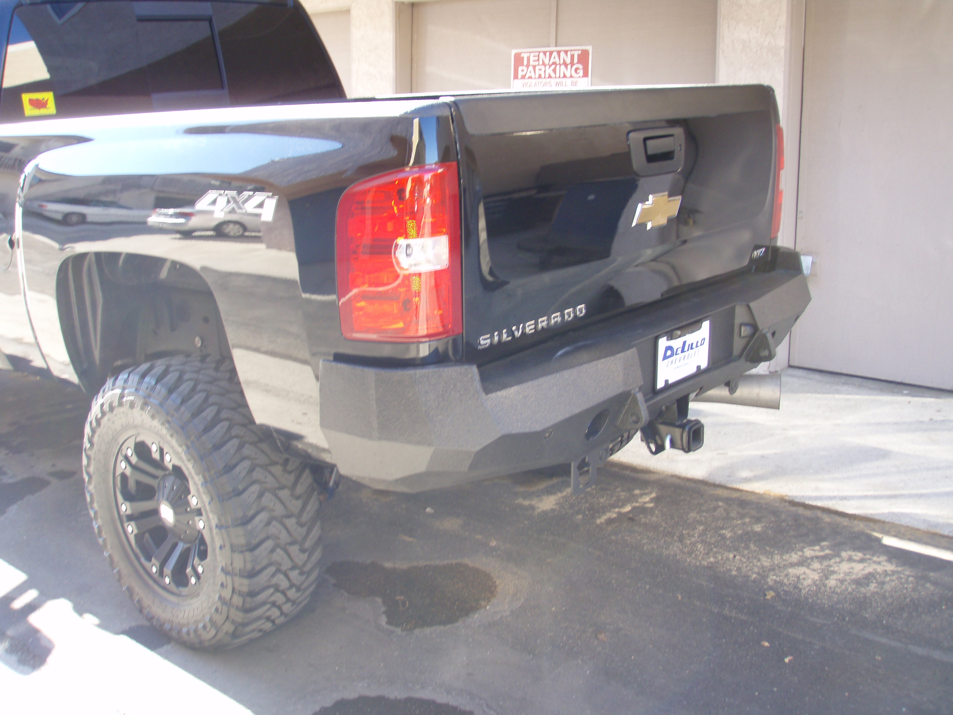 07-10 Chevrolet 2500 rear base bumper 07-10 Chevrolet 2500 rear base bumper
