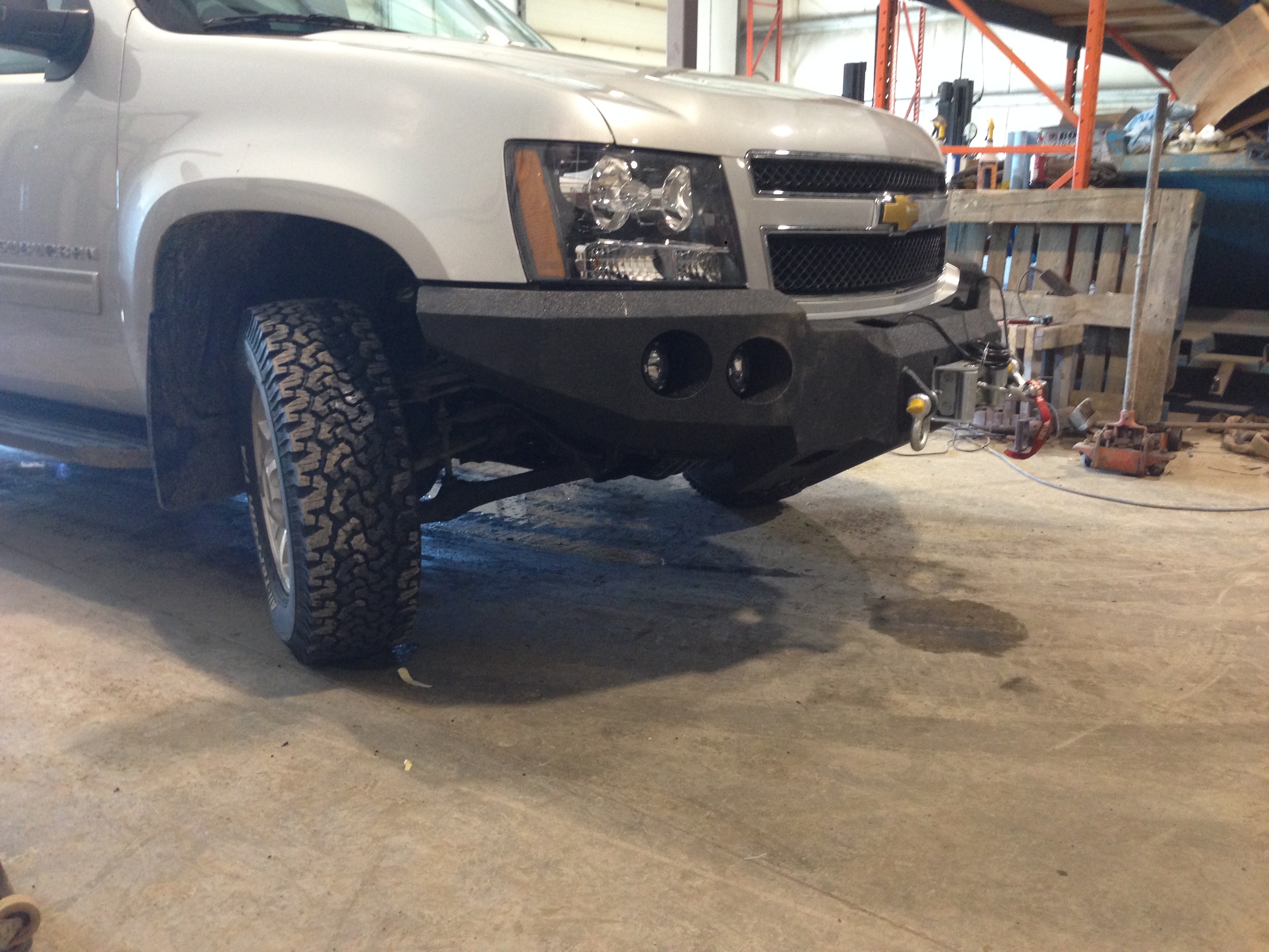 07-14 Chevrolet Tahoe front base bumper 07-14 Chevrolet Tahoe front base bumper