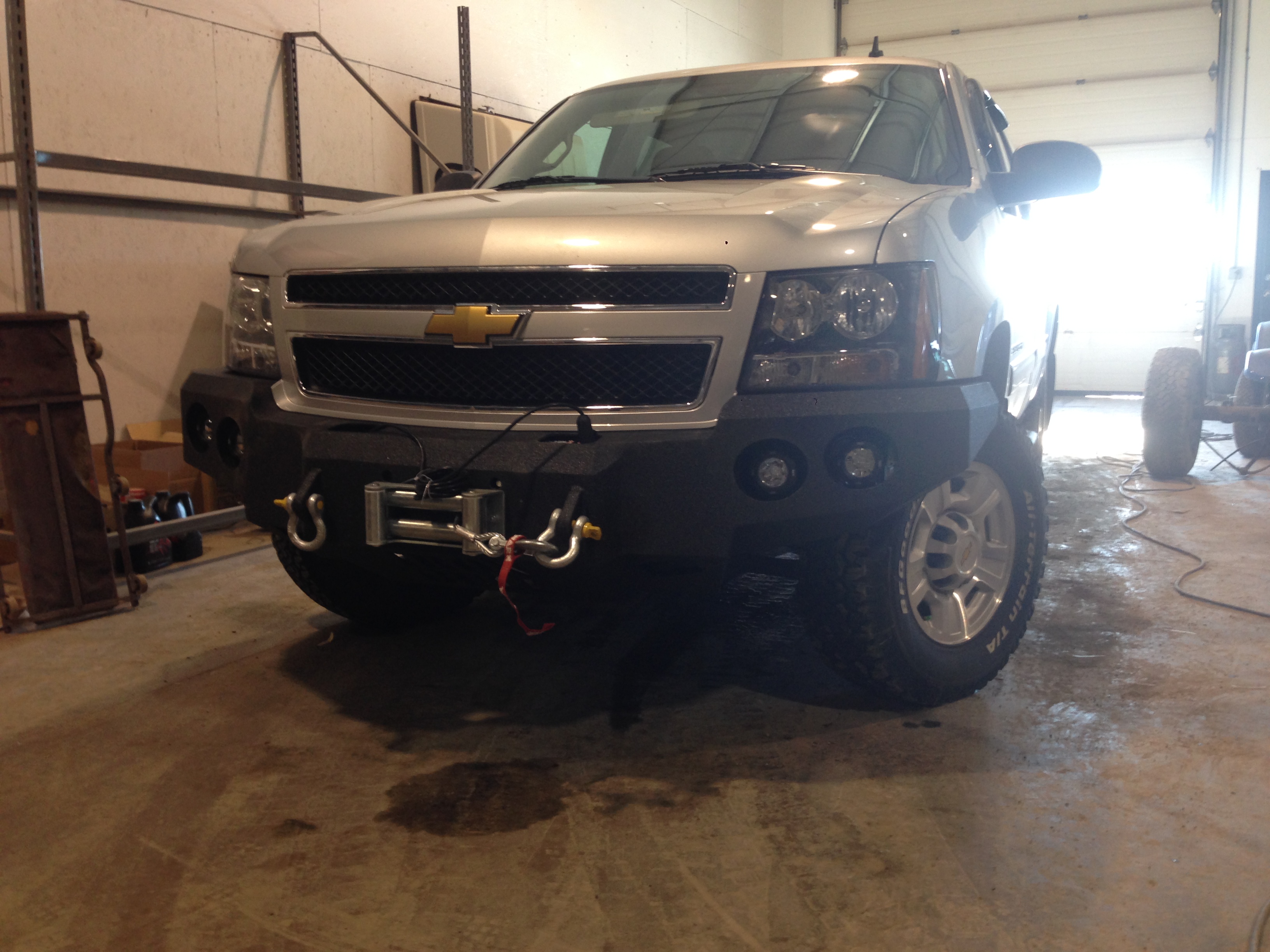 07-14 Chevrolet Tahoe front base bumper 07-14 Chevrolet Tahoe front base bumper