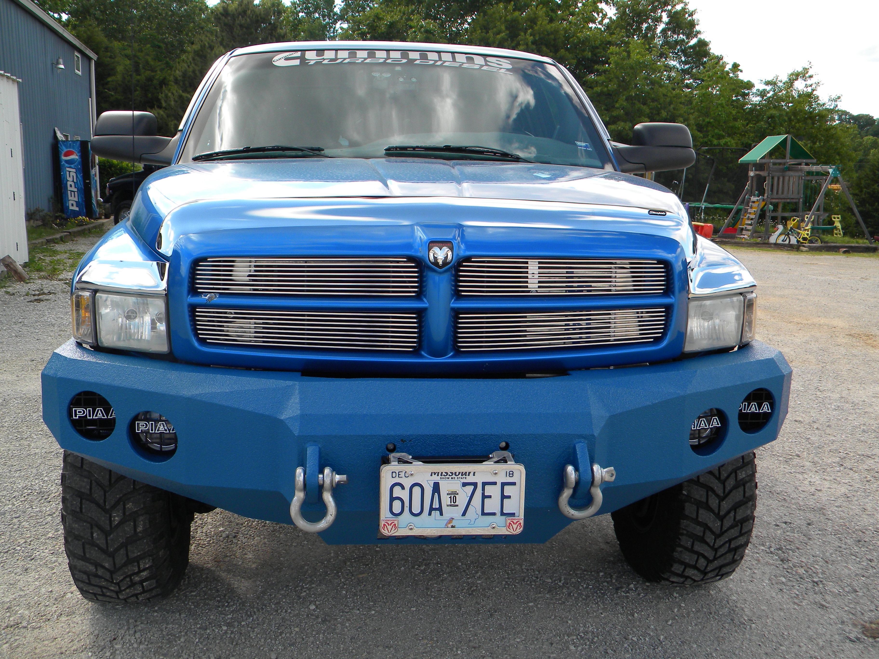 94-02 Dodge 2500 Front Base Bumper 94-02 Dodge 2500 Front Base Bumper