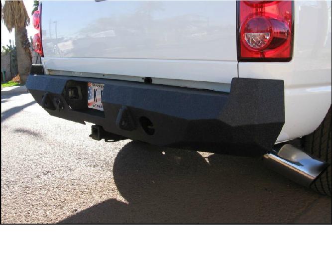 03-05 Dodge 2500 Rear Base Bumper 03-05 Dodge 2500 Rear Base Bumper