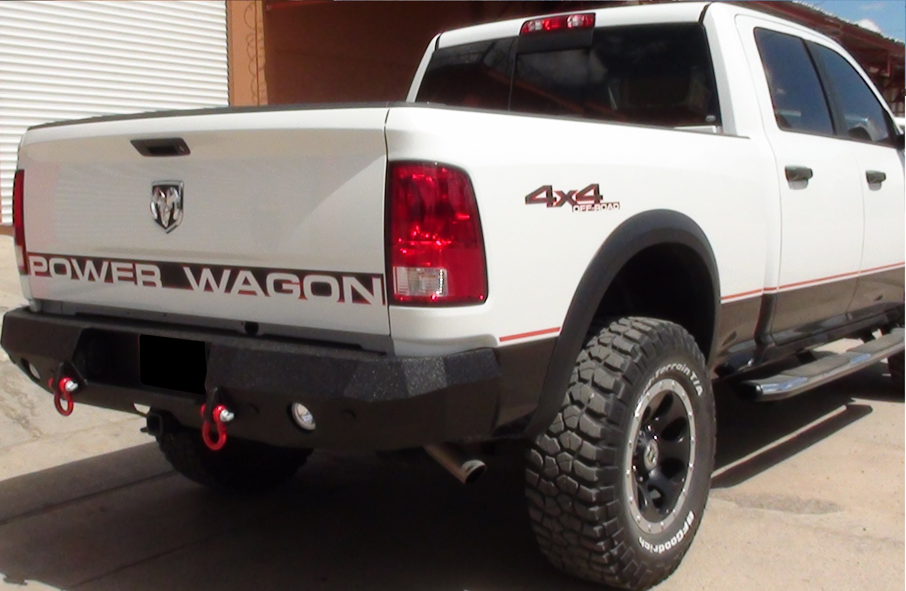 10-16 Dodge 2500 Rear Base Bumper 10-16 Dodge 2500 Rear Base Bumper
