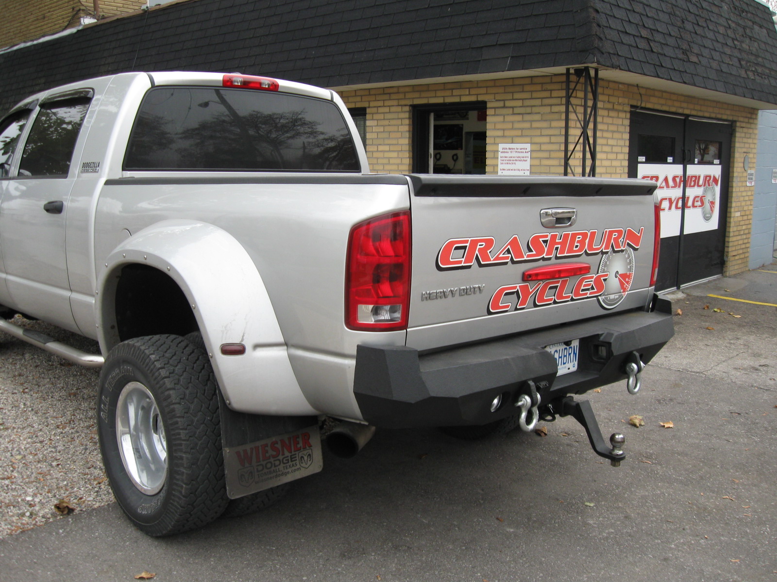 03-05 Dodge 2500 Rear Base Bumper 03-05 Dodge 2500 Rear Base Bumper