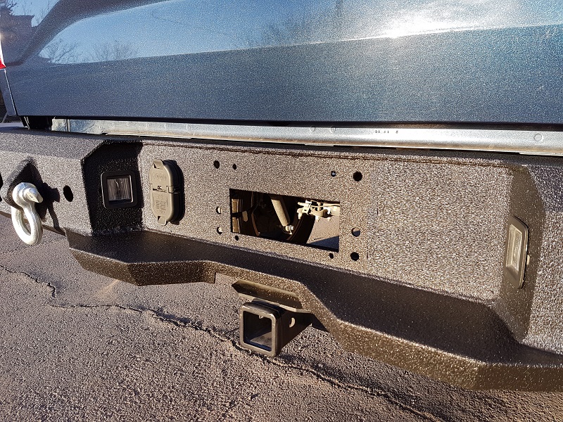 15-17 Ford F150 Rear Base Bumper 15-17 Ford F150 Rear Base Bumper