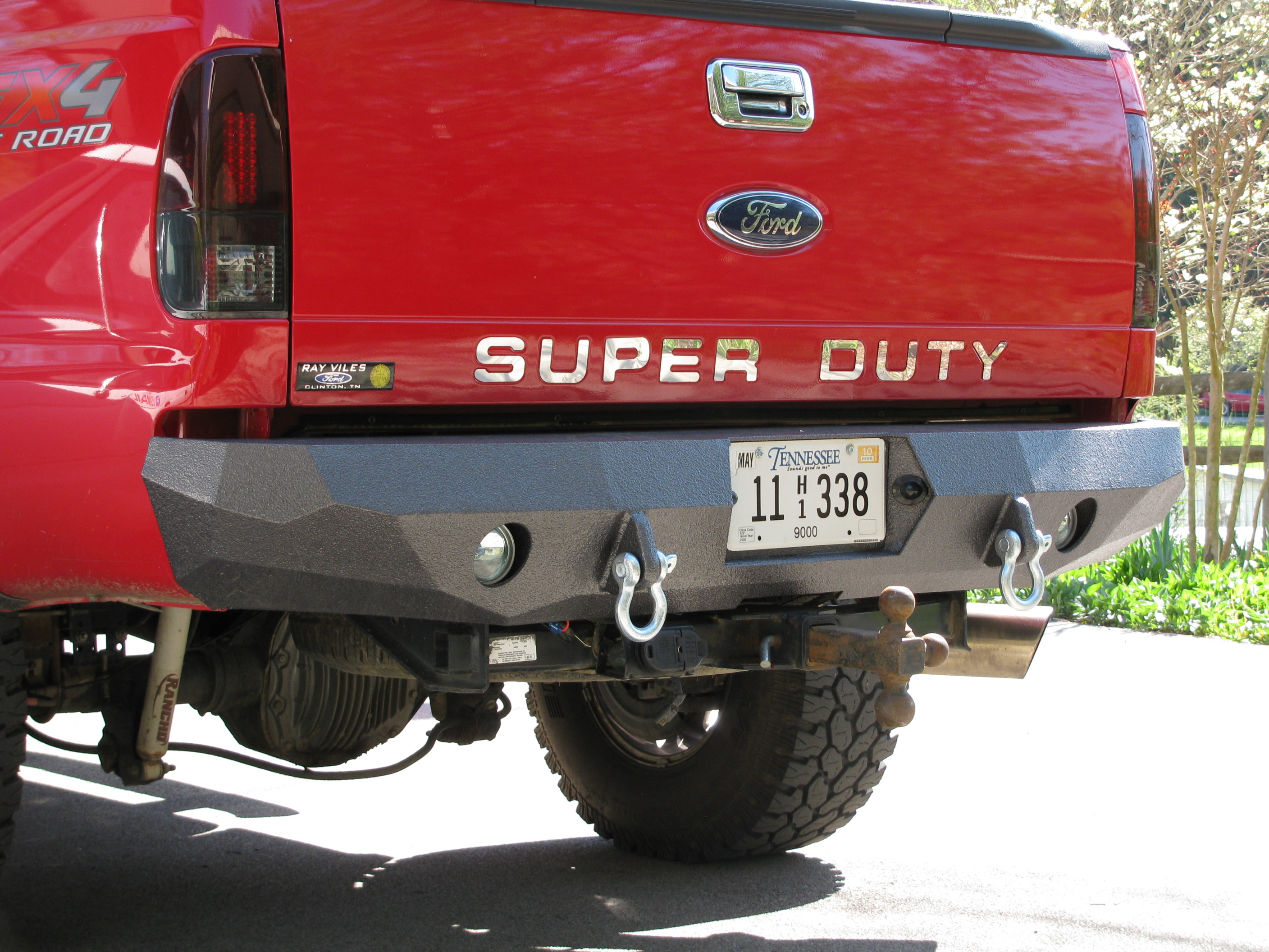 99-16 Ford F250 rear base bumper 99-16 Ford F250 rear base bumper