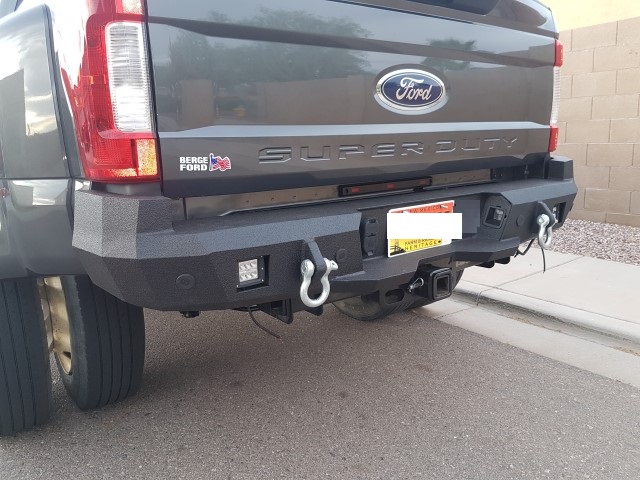 2017-2023 Super Duty F250-F350 Rear Base Bumper (8) 2017-2023 Super Duty F250-F350 Rear Base Bumper (8)