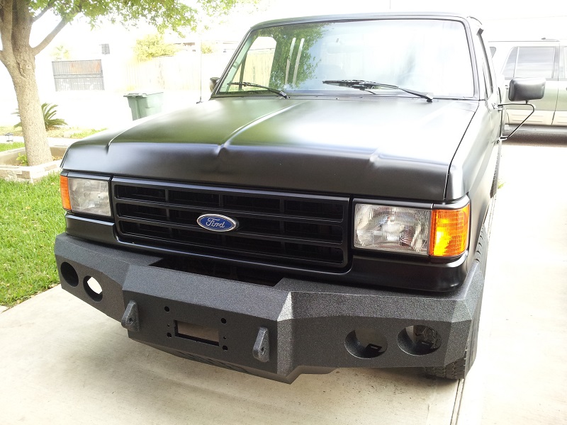 87-91 Ford F250 front base bumper 87-91 Ford F250 front base bumper