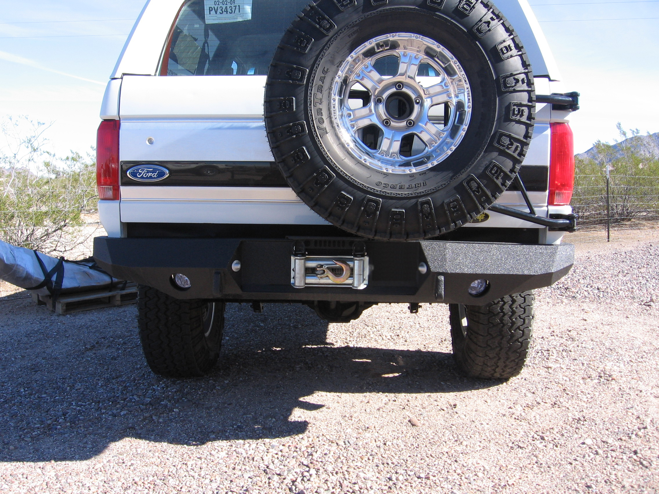87-96 Ford F250 rear base bumper 87-96 Ford F250 rear base bumper