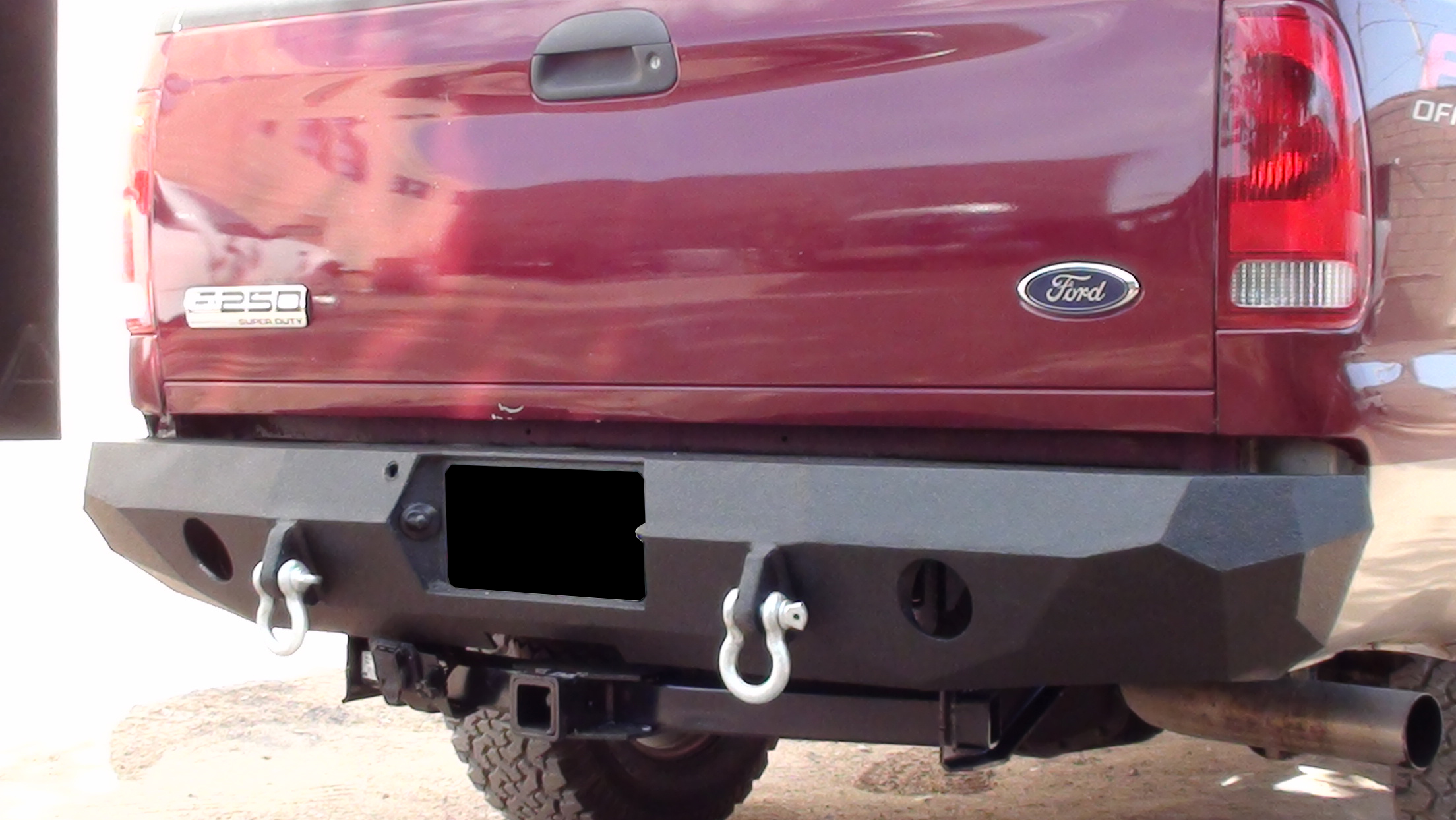 99-16 Ford F250 rear base bumper 99-16 Ford F250 rear base bumper