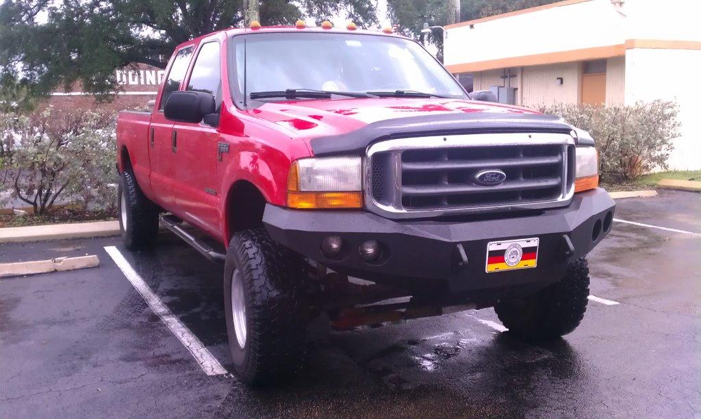 99-04 Ford F250 front base bumper 99-04 Ford F250 front base bumper