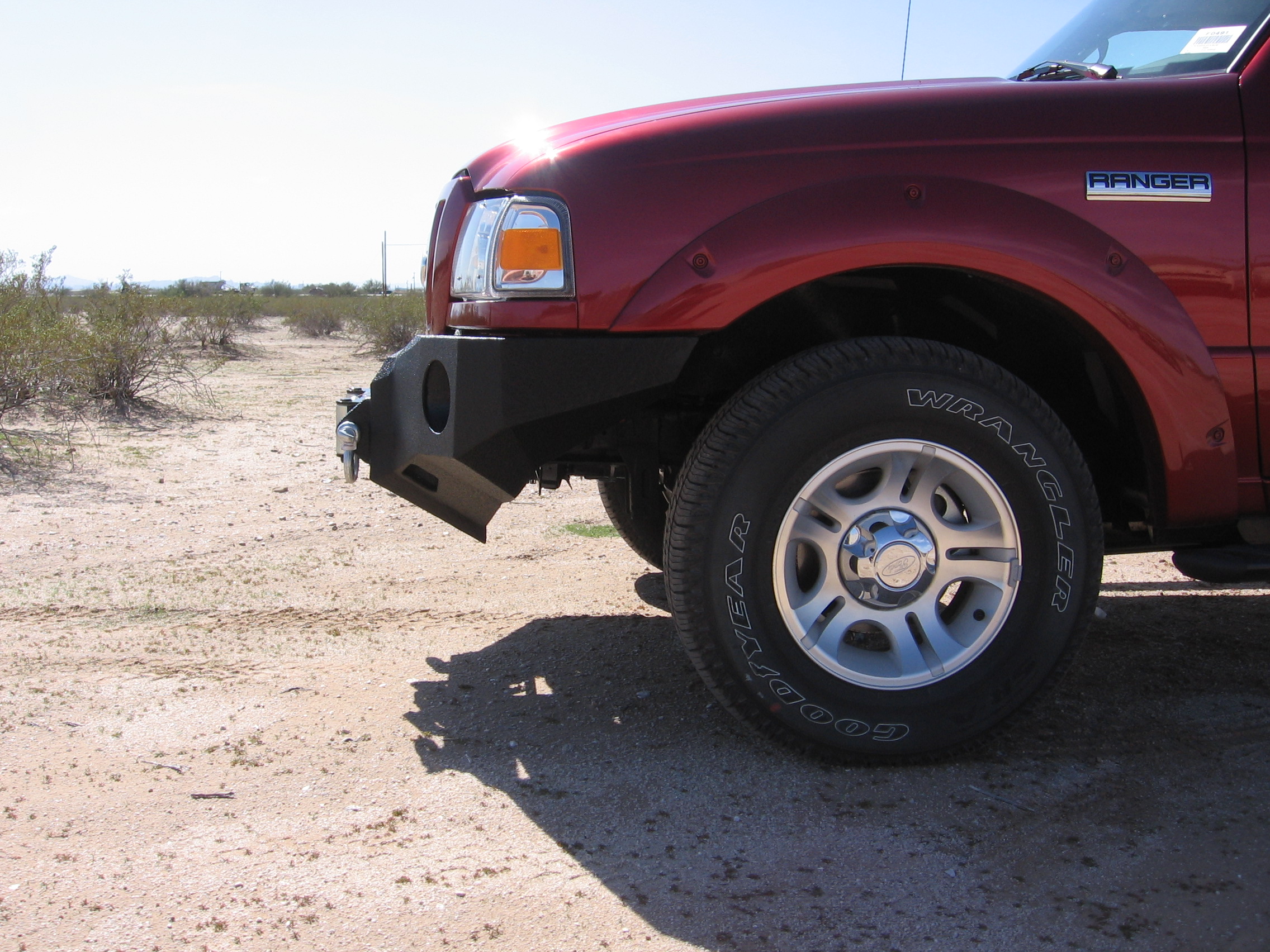 98-12 Ford Ranger front base bumper 98-12 Ford Ranger front base bumper