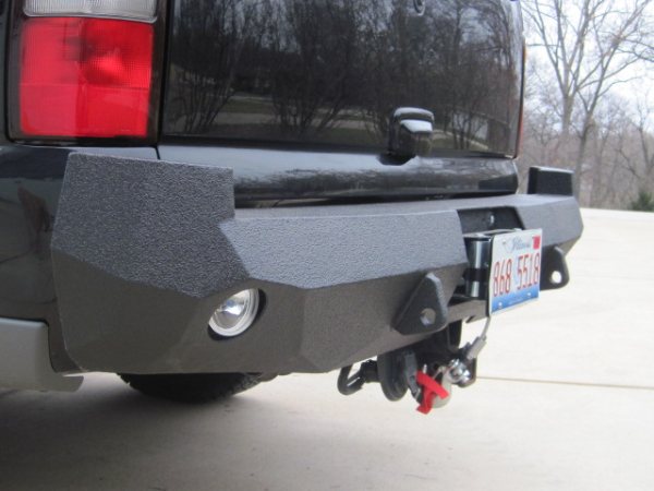 03-07 GMC 2500 Rear Base Bumper 03-07 GMC 2500 Rear Base Bumper